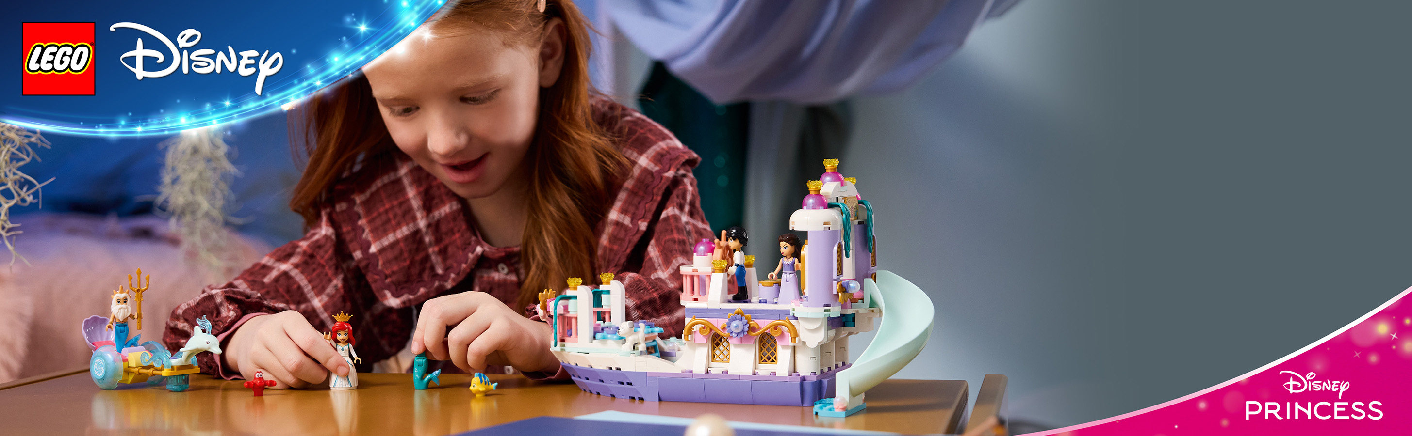 Detská stavebnica Malá morská víla od Disney
